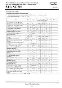 STR-X6750F Datasheet Page 3