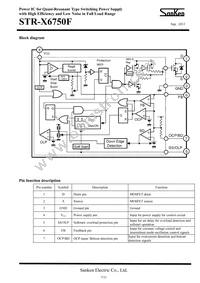 STR-X6750F Datasheet Page 7