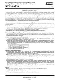 STR-X6756 Datasheet Page 10