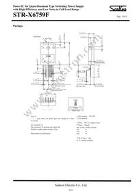 STR-X6759F Datasheet Page 9