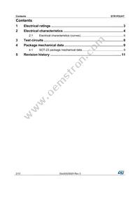 STR1P2UH7 Datasheet Page 2