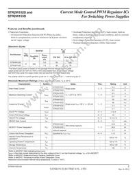 STR2W153D Datasheet Page 2