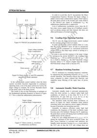 STR3A163HD Datasheet Page 15