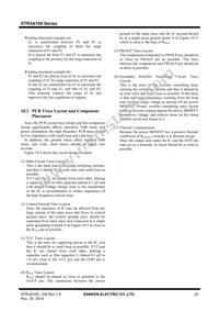 STR3A163HD Datasheet Page 20