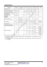 STR4A164HD Datasheet Page 5