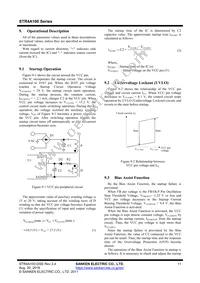 STR4A164HD Datasheet Page 11