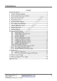 STR5A164D Datasheet Page 2