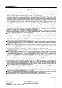 STR5A164D Datasheet Page 20