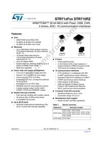 STR715FR0H6 Datasheet Cover