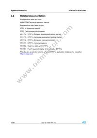 STR715FR0H6 Datasheet Page 12