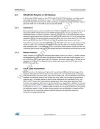 STR912FAW46X6T Datasheet Page 15