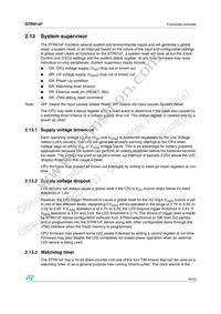 STR912FW44X6 Datasheet Page 19