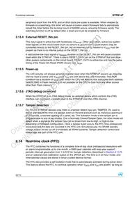 STR912FW44X6 Datasheet Page 20