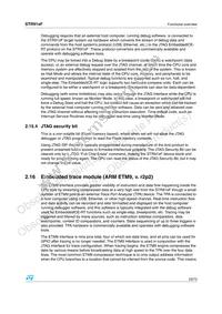 STR912FW44X6 Datasheet Page 23