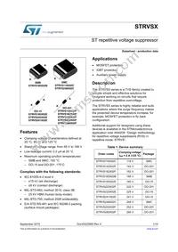 STRVS280X02F Datasheet Cover