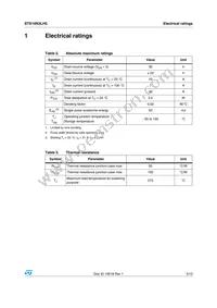 STS10N3LH5 Datasheet Page 3