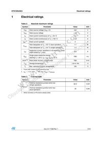 STS1DN45K3 Datasheet Page 3