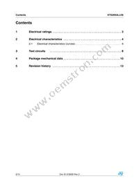 STS26N3LLH6 Datasheet Page 2