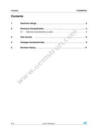 STS2DNF30L Datasheet Page 2