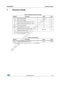 STS5DNF60L Datasheet Page 3