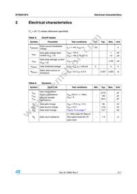 STS5N15F4 Datasheet Page 3