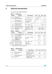 STS5NF60L Datasheet Page 4
