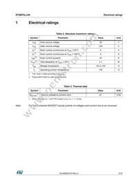 STS6P3LLH6 Datasheet Page 3