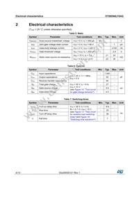 STS8DN6LF6AG Datasheet Page 4