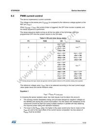 STSPIN250 Datasheet Page 15