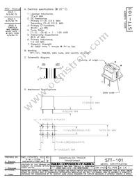 STT-101 Datasheet Cover