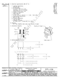 STT-106 Datasheet Cover