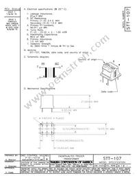 STT-107 Datasheet Cover