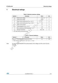 STT4P3LLH6 Datasheet Page 3