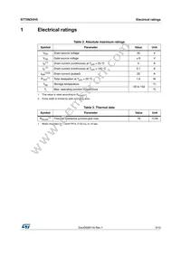 STT5N2VH5 Datasheet Page 3