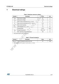 STT6N3LLH6 Datasheet Page 3