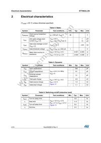 STT6N3LLH6 Datasheet Page 4