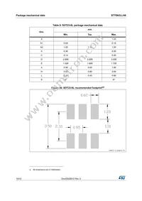 STT6N3LLH6 Datasheet Page 10