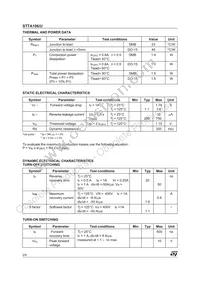 STTA106U Datasheet Page 2