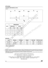 STTA106U Datasheet Page 8