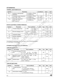 STTA806G-TR Datasheet Page 2