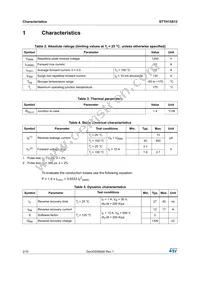 STTH15S12W Datasheet Page 2