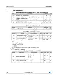 STTH1R02ZF Datasheet Page 2