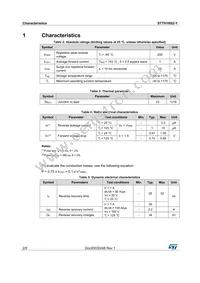STTH1R02ZFY Datasheet Page 2