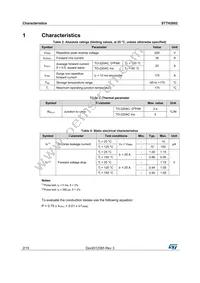 STTH2002G Datasheet Page 2