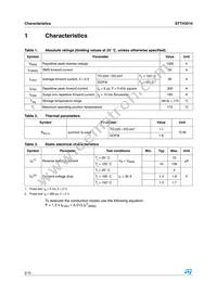 STTH3010D Datasheet Page 2