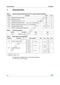 STTH3012W Datasheet Page 2