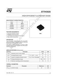 STTH302S Datasheet Cover