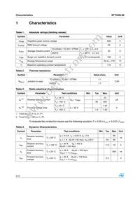 STTH30L06P Datasheet Page 2