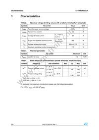 STTH30R02DJF-TR Datasheet Page 2