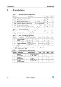 STTH3BCF060U Datasheet Page 2